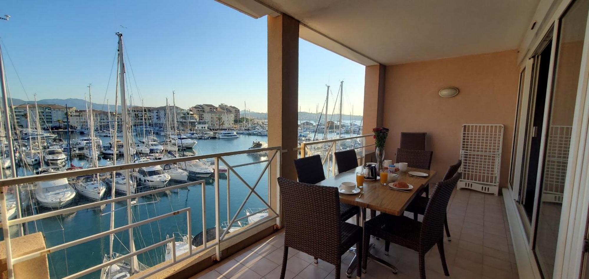Residence Cap Hermes, Incroyable Vue Sur Le Port, Fréjus Dış mekan fotoğraf