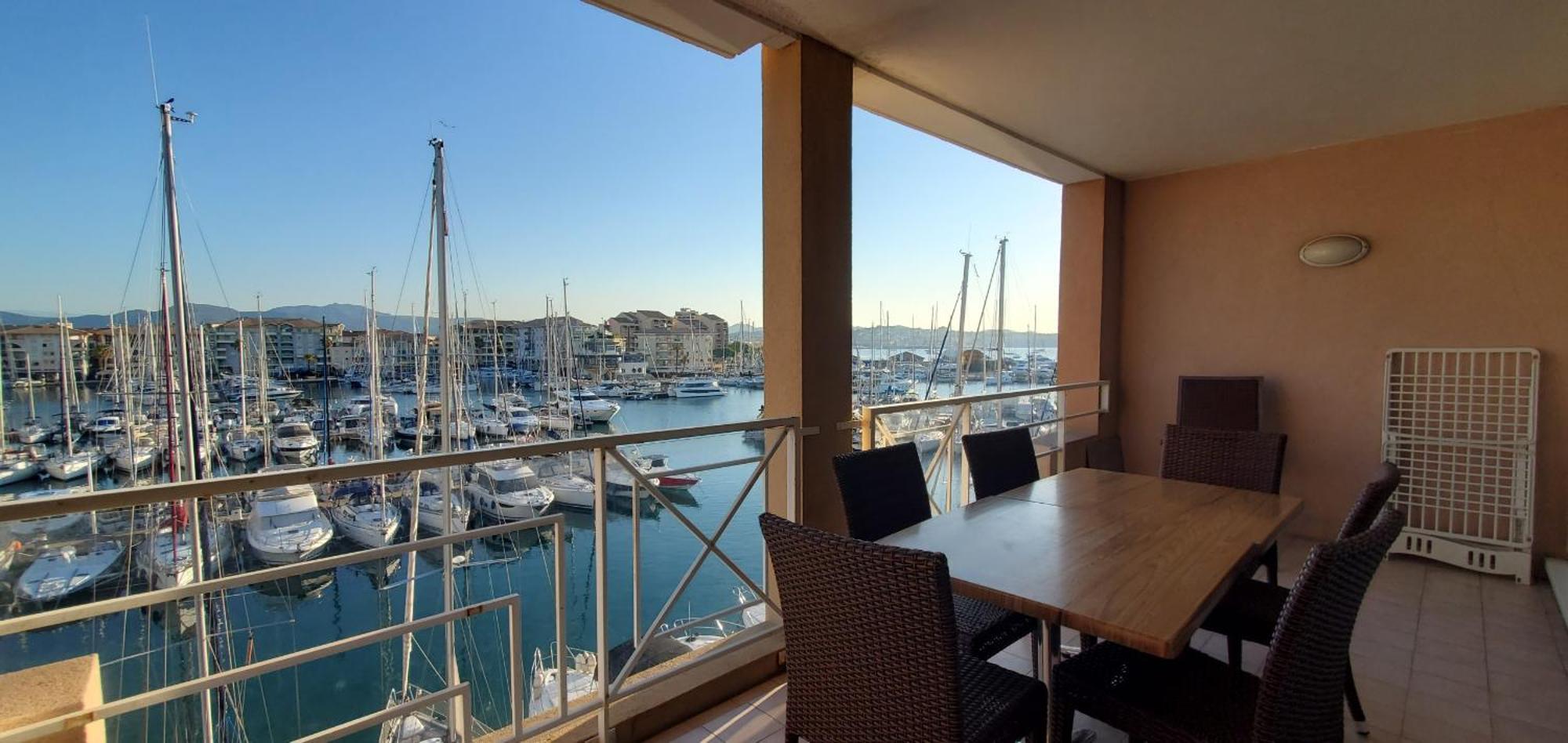 Residence Cap Hermes, Incroyable Vue Sur Le Port, Fréjus Dış mekan fotoğraf